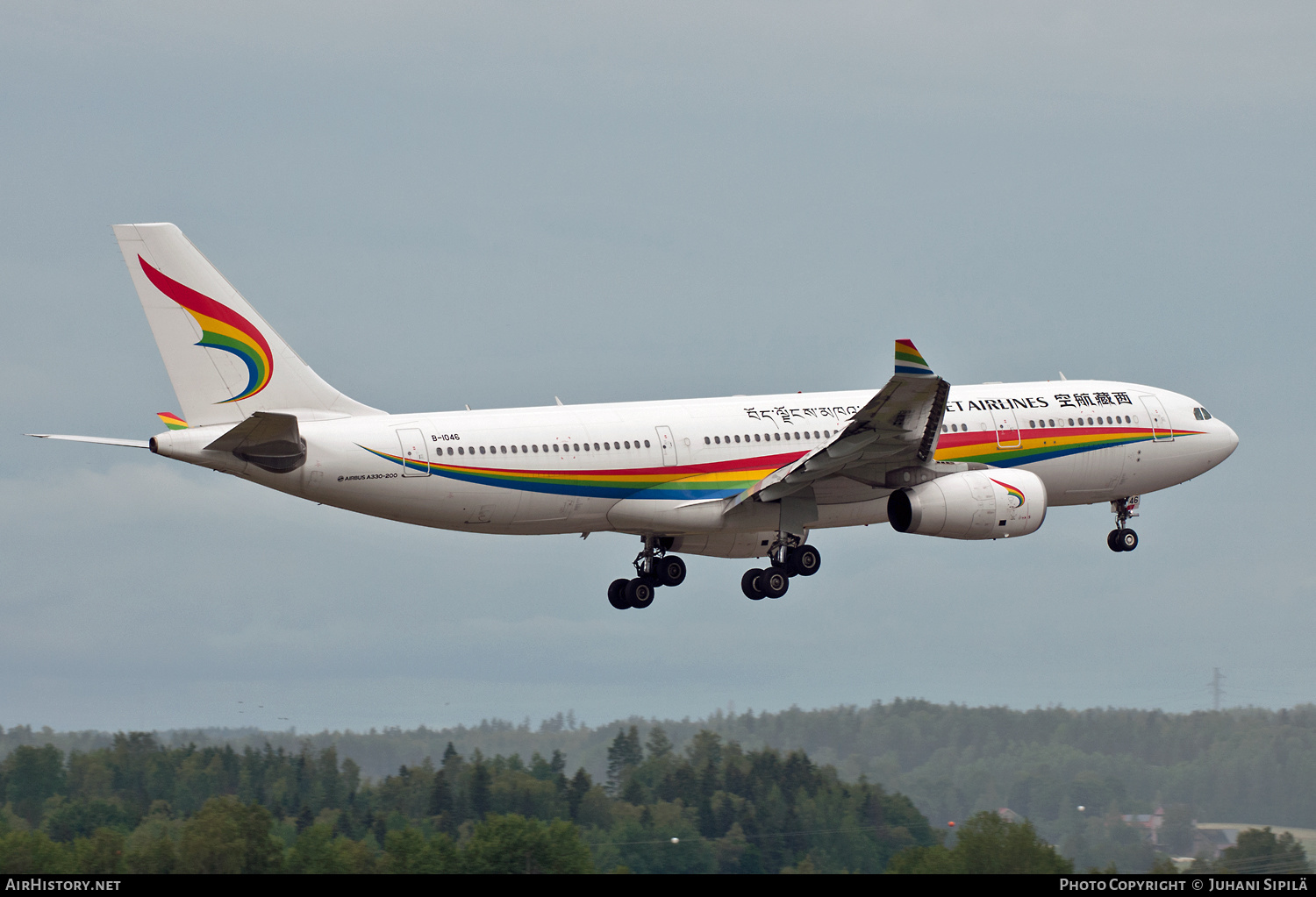 Aircraft Photo of B-1046 | Airbus A330-243 | Tibet Airlines | AirHistory.net #150174