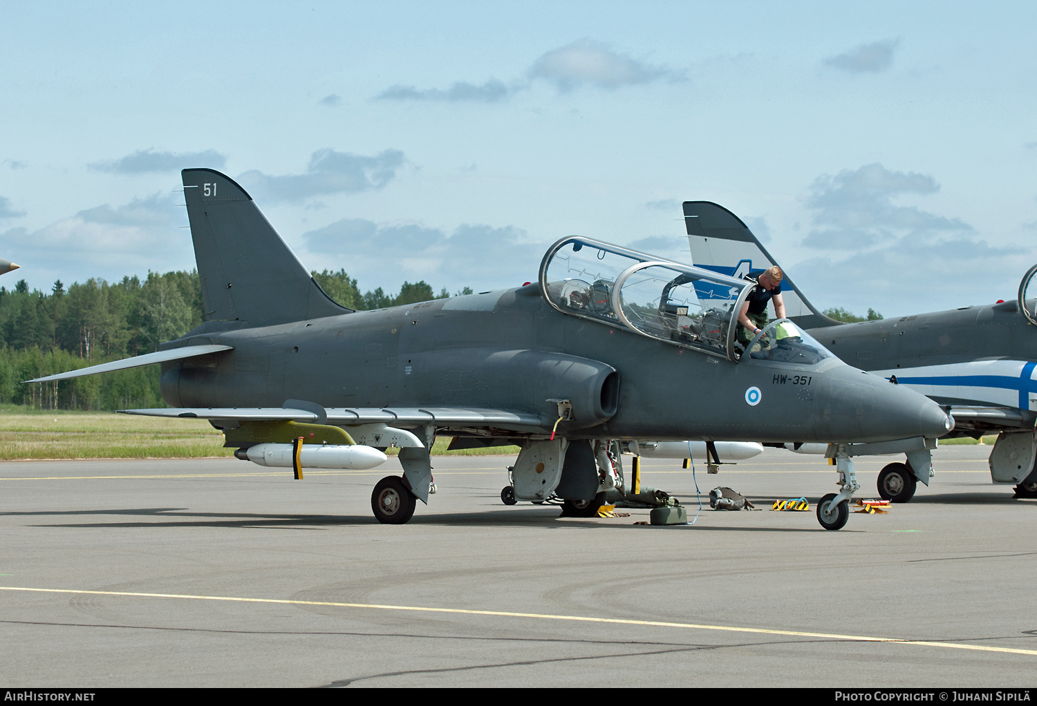 Aircraft Photo of HW-351 | British Aerospace Hawk 51A | Finland - Air Force | AirHistory.net #150179