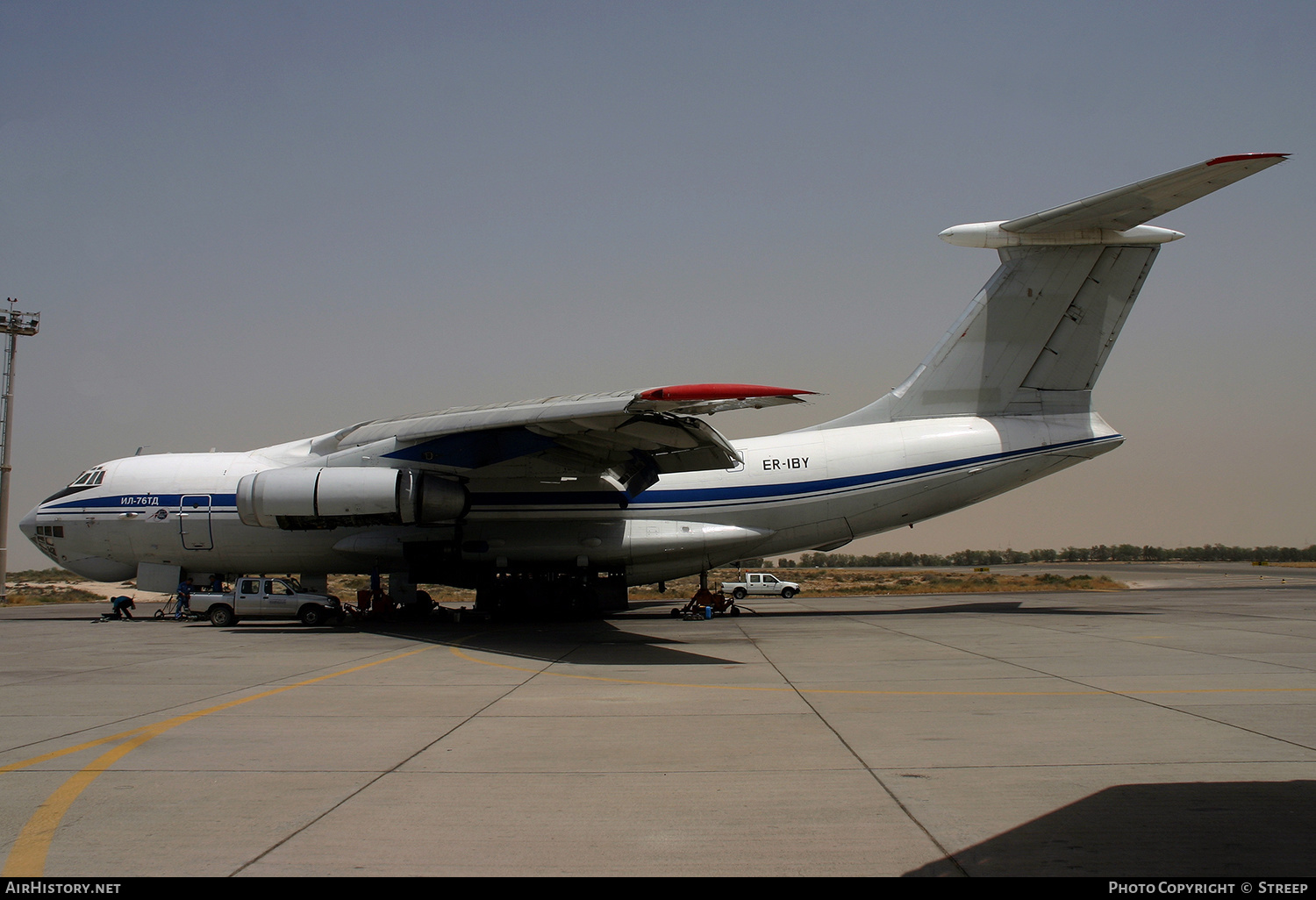 Aircraft Photo of ER-IBY | Ilyushin Il-76TD | Airline Transport | AirHistory.net #150184