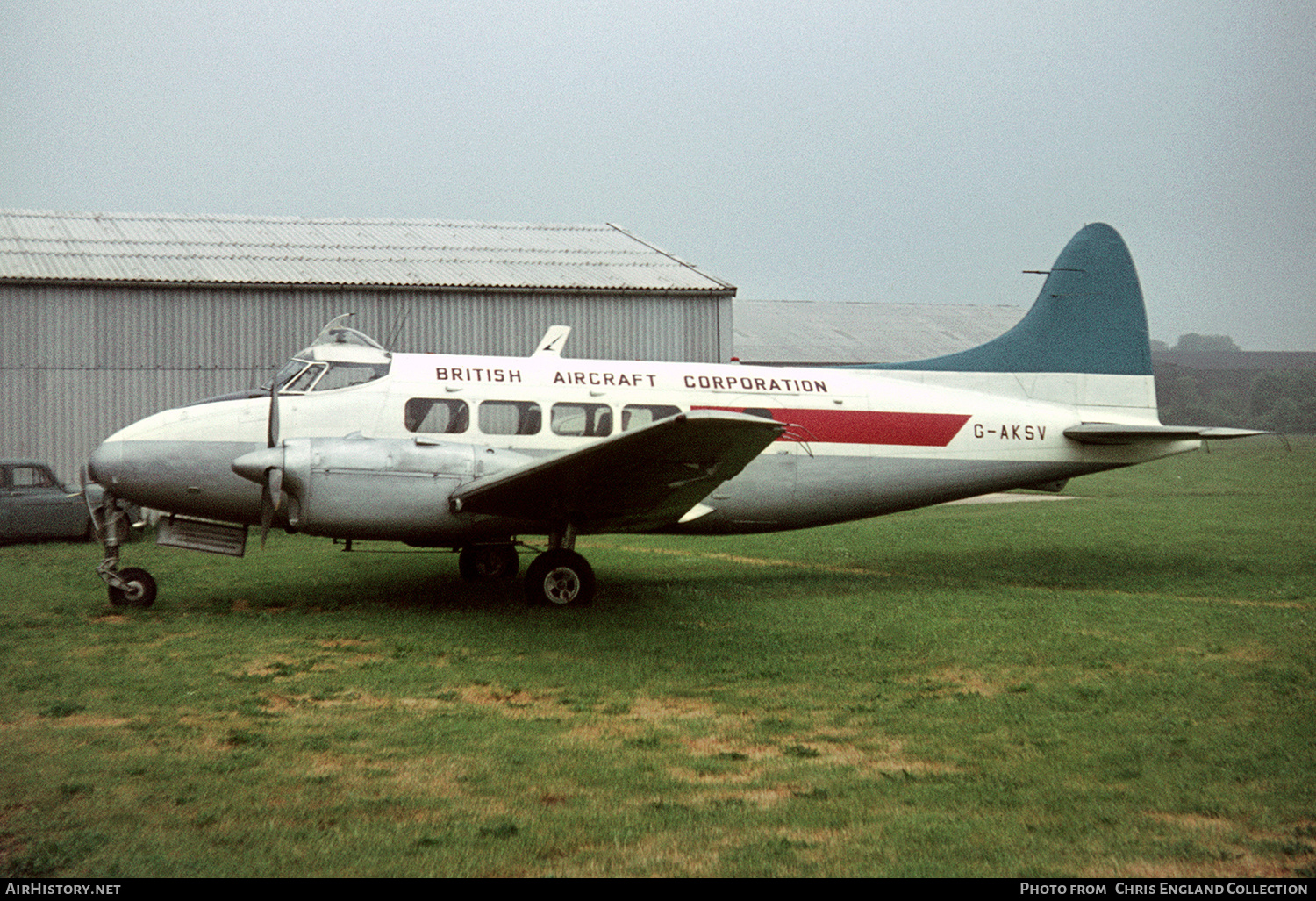 Aircraft Photo of G-AKSV | De Havilland D.H. 104 Dove 1B | British Aircraft Corporation | AirHistory.net #150194