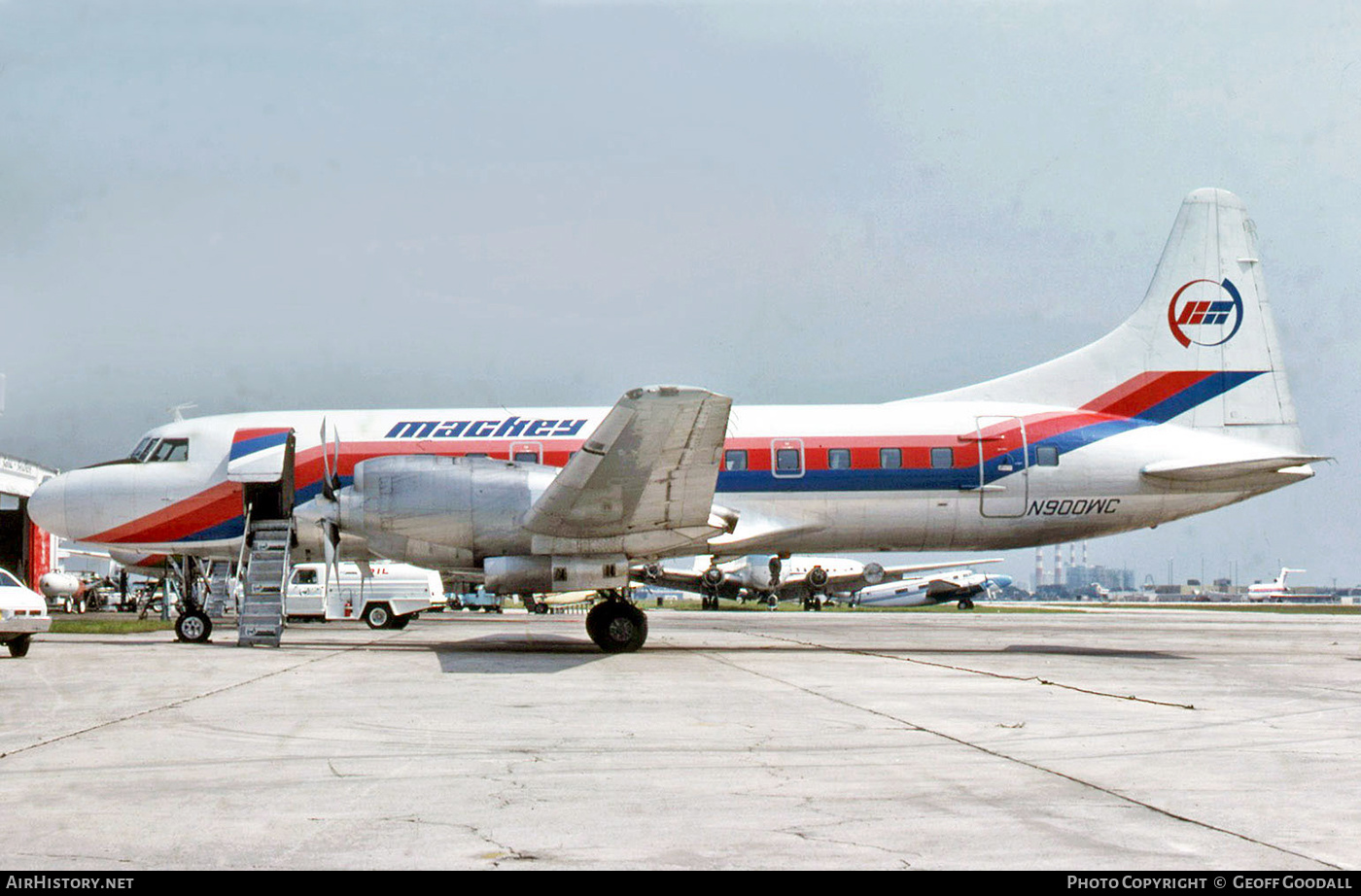 Aircraft Photo of N900WC | Convair 580 | Mackey International Airlines | AirHistory.net #150214