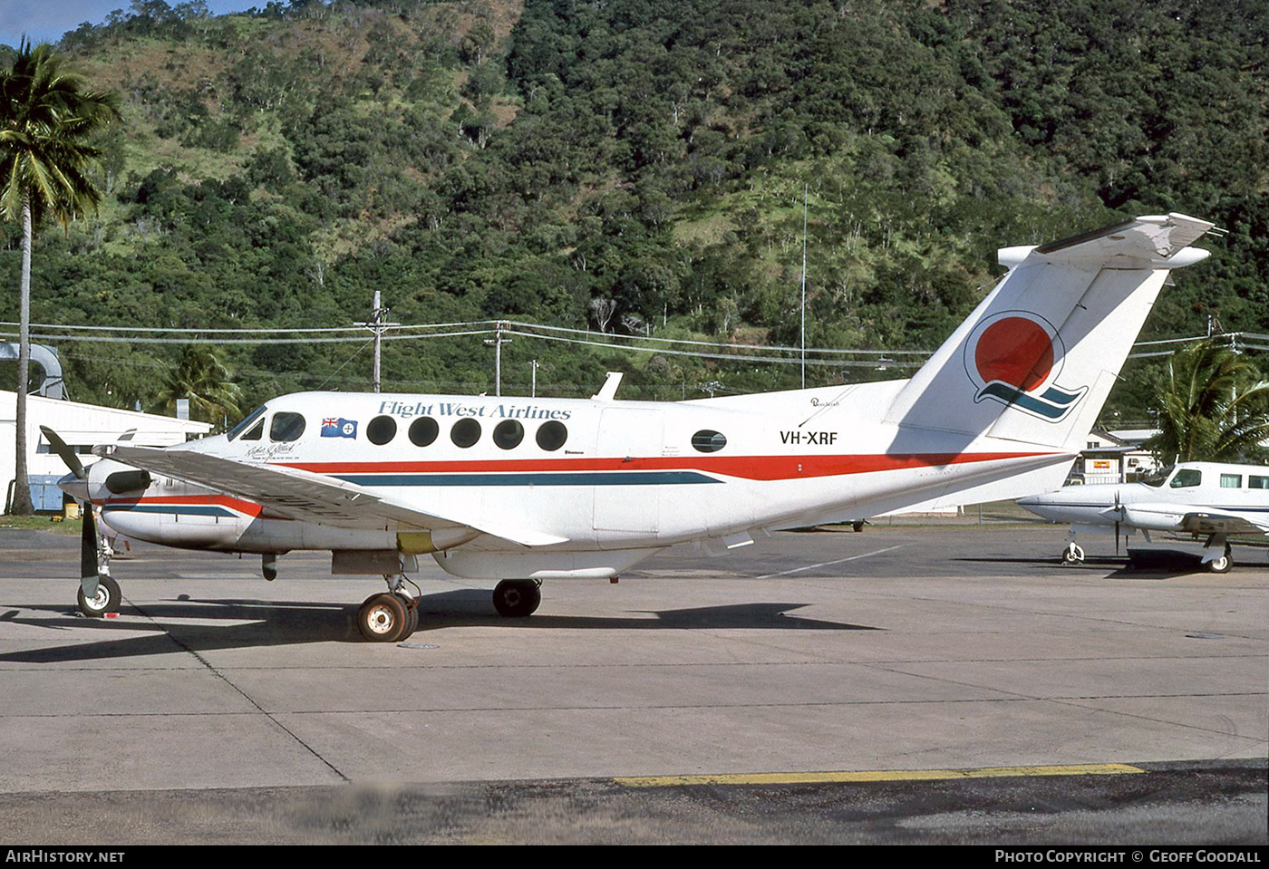 Aircraft Photo of VH-XRF | Beech 200 Super King Air | Flight West Airlines | AirHistory.net #150215