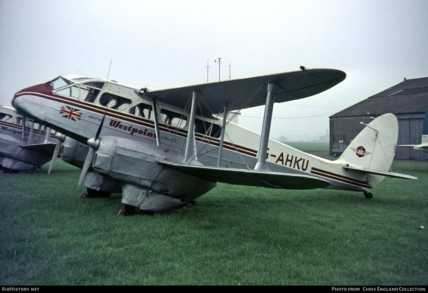 Aircraft Photo of G-AHKU | De Havilland D.H. 89A Dragon Rapide Mk.6 | British Westpoint Airlines | AirHistory.net #150227