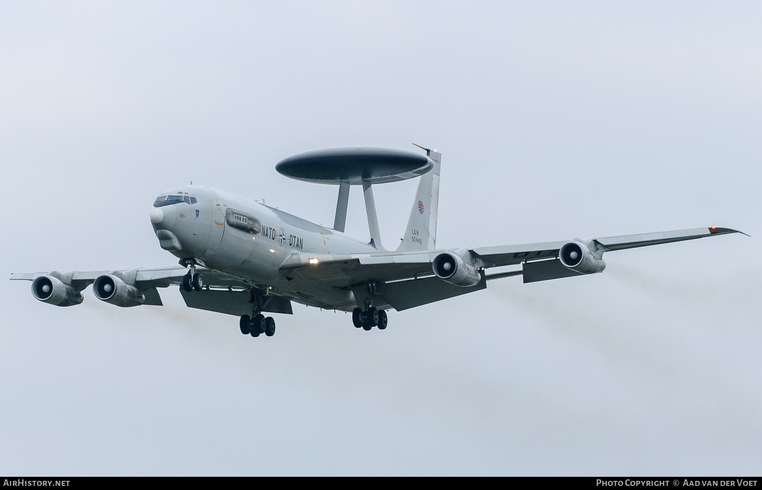 Aircraft Photo of LX-N90448 | Boeing E-3A Sentry | Luxembourg - NATO | AirHistory.net #150236