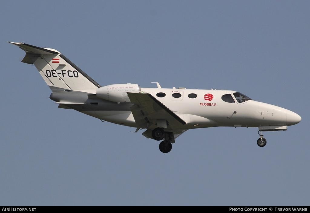 Aircraft Photo of OE-FCO | Cessna 510 Citation Mustang | GlobeAir | AirHistory.net #150238