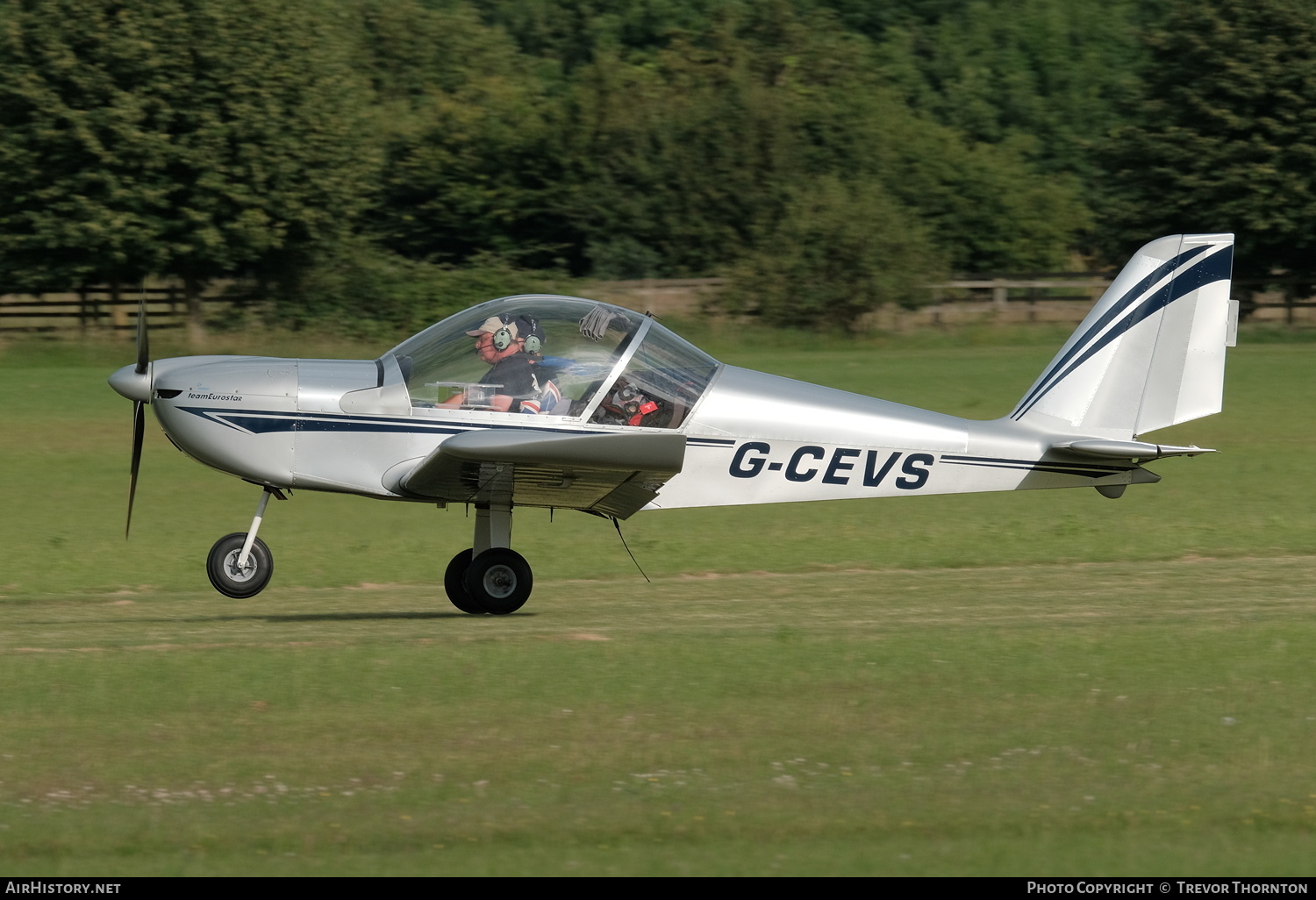Aircraft Photo of G-CEVS | Evektor-Aerotechnik EV-97 Eurostar | AirHistory.net #150249