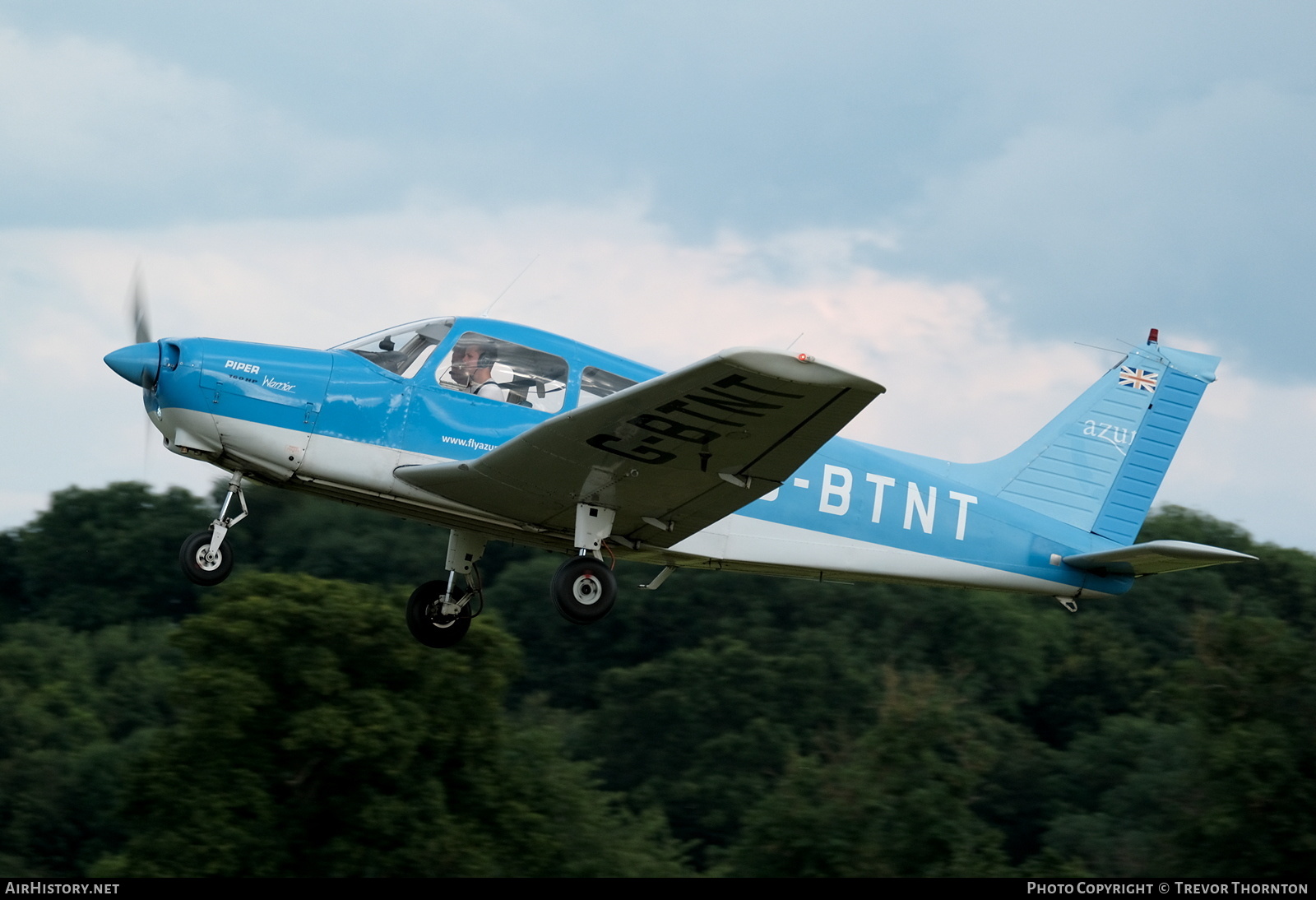 Aircraft Photo of G-BTNT | Piper PA-28-151(160) Cherokee Warrior | Azure Flying Club | AirHistory.net #150256