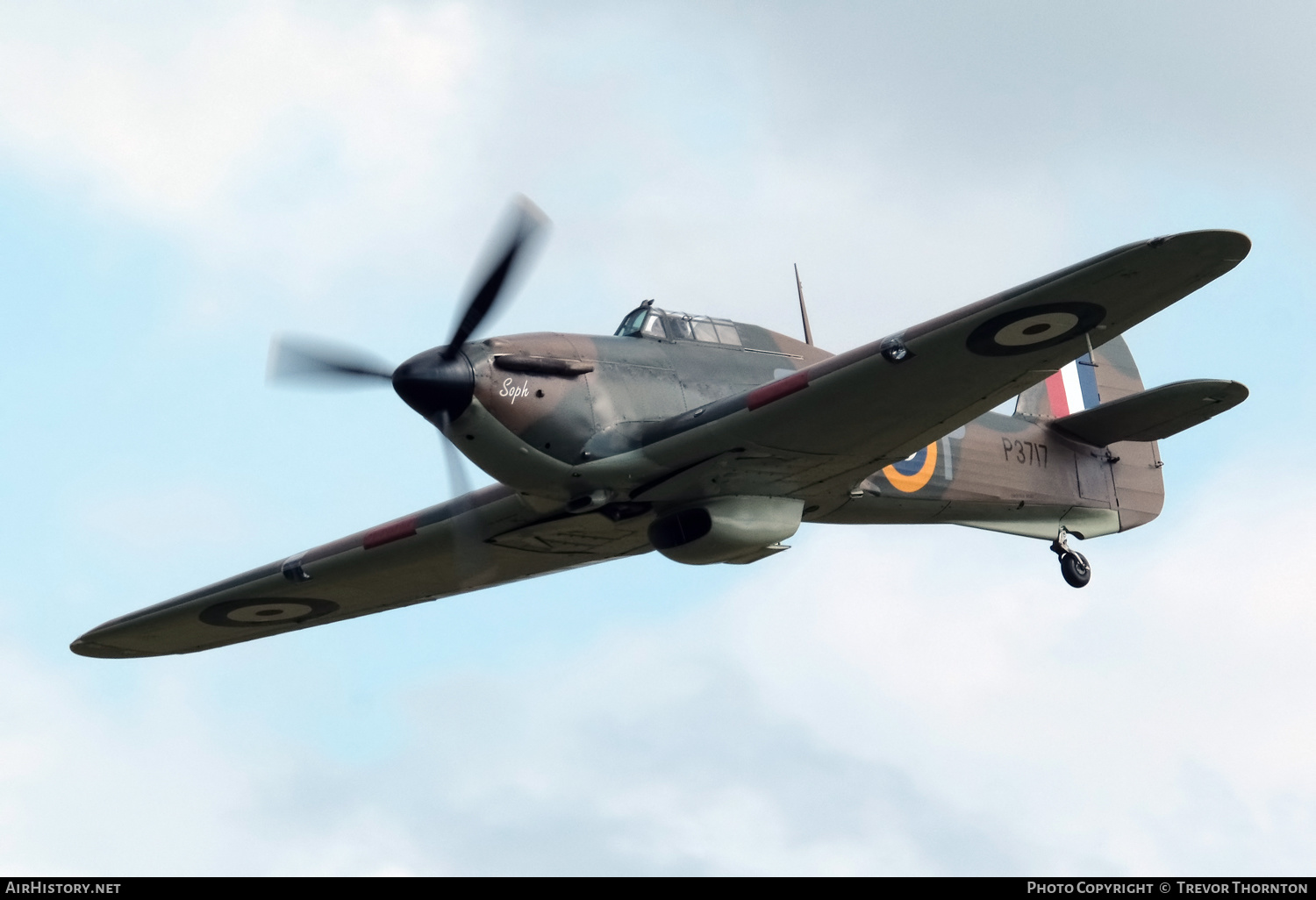 Aircraft Photo of G-HITT / P3717 | Hawker Hurricane Mk1 | UK - Air Force | AirHistory.net #150263