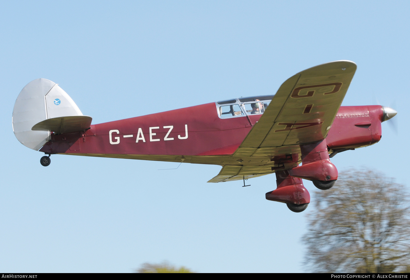 Aircraft Photo of G-AEZJ | Percival P.10 Vega Gull | AirHistory.net #150267