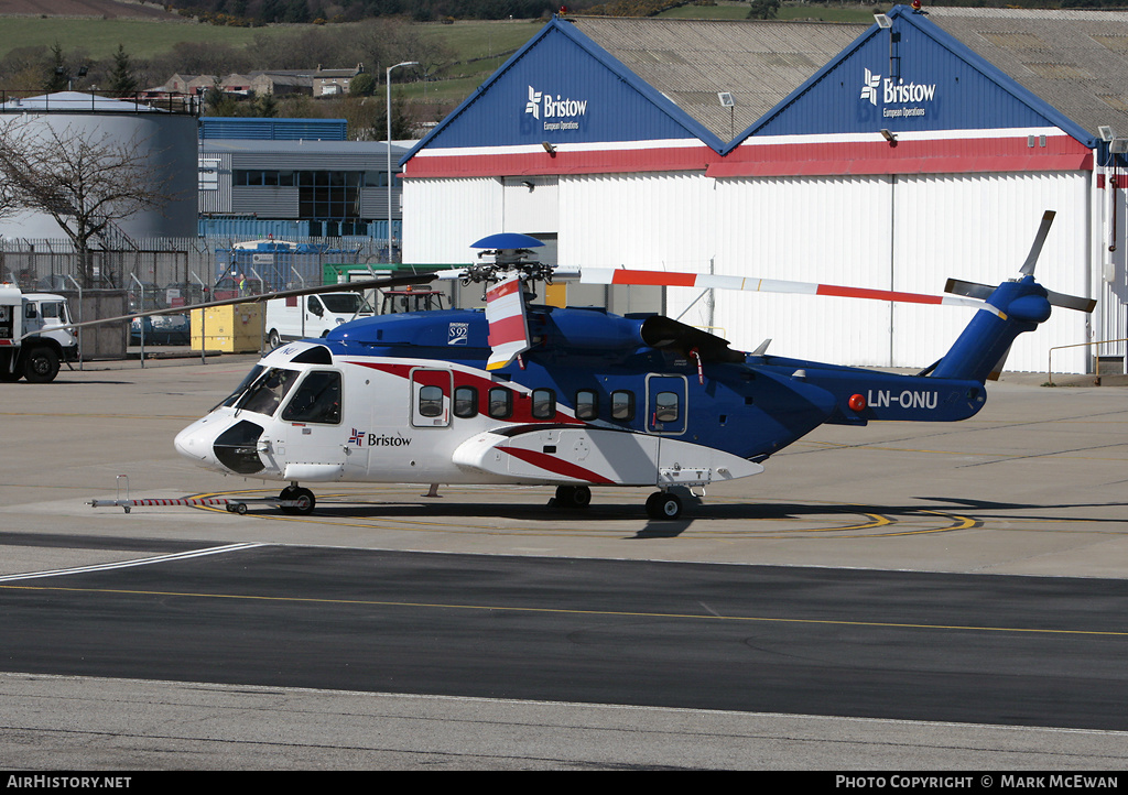 Aircraft Photo of LN-ONU | Sikorsky S-92A | Bristow Helicopters | AirHistory.net #150268