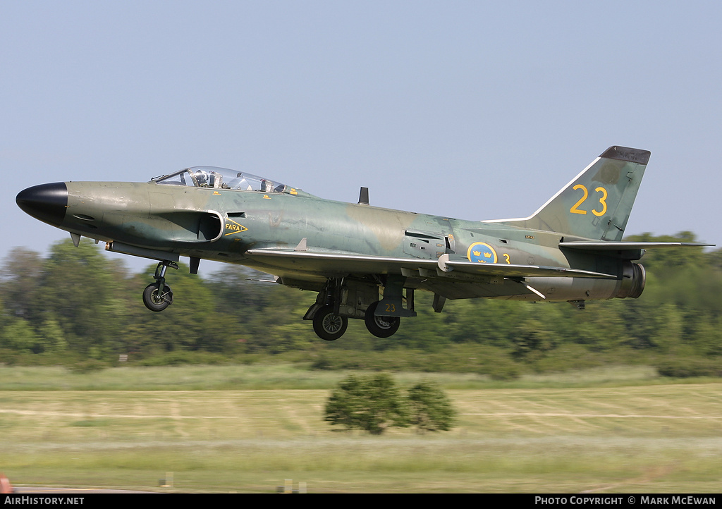 Aircraft Photo of 32542 | Saab J32B Lansen | Sweden - Air Force | AirHistory.net #150270