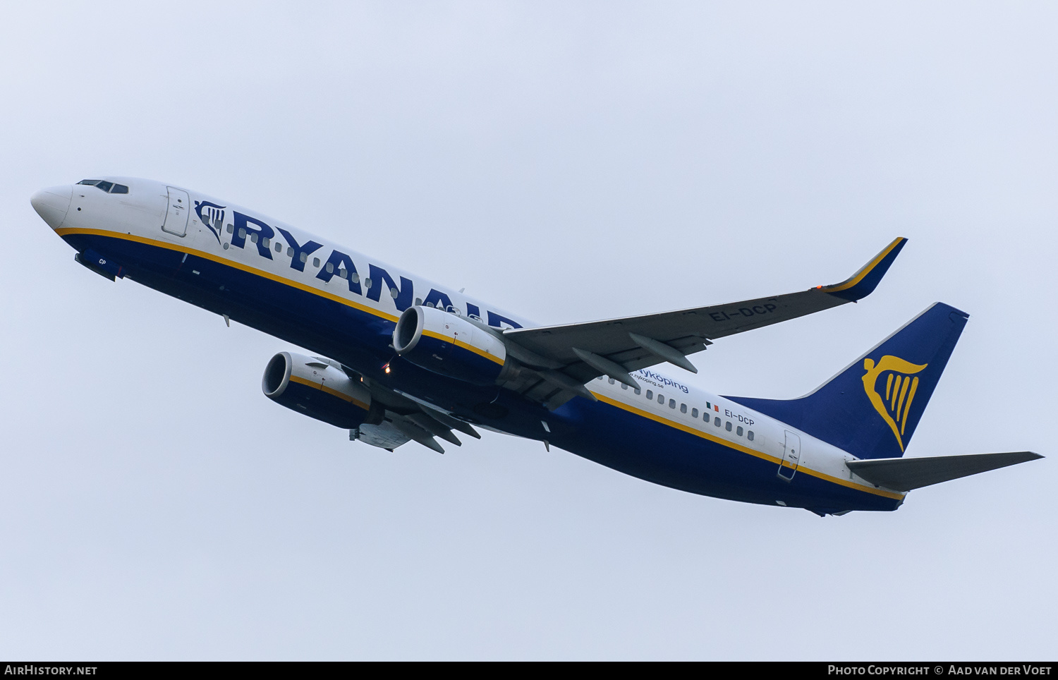 Aircraft Photo of EI-DCP | Boeing 737-8AS | Ryanair | AirHistory.net #150272