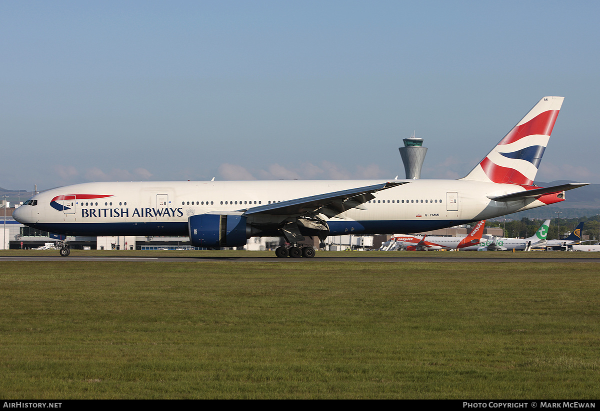 Aircraft Photo of G-YMMI | Boeing 777-236/ER | British Airways | AirHistory.net #150278
