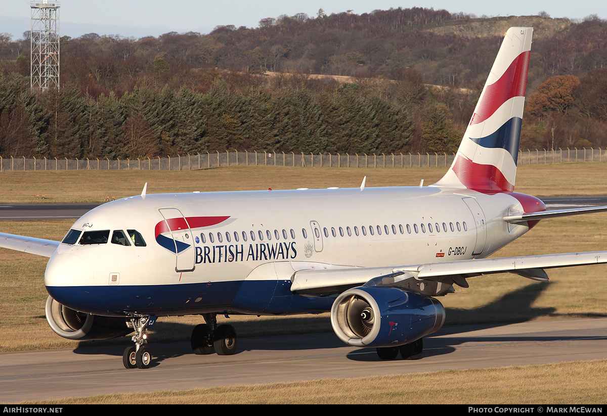 Aircraft Photo of G-DBCJ | Airbus A319-131 | British Airways | AirHistory.net #150280