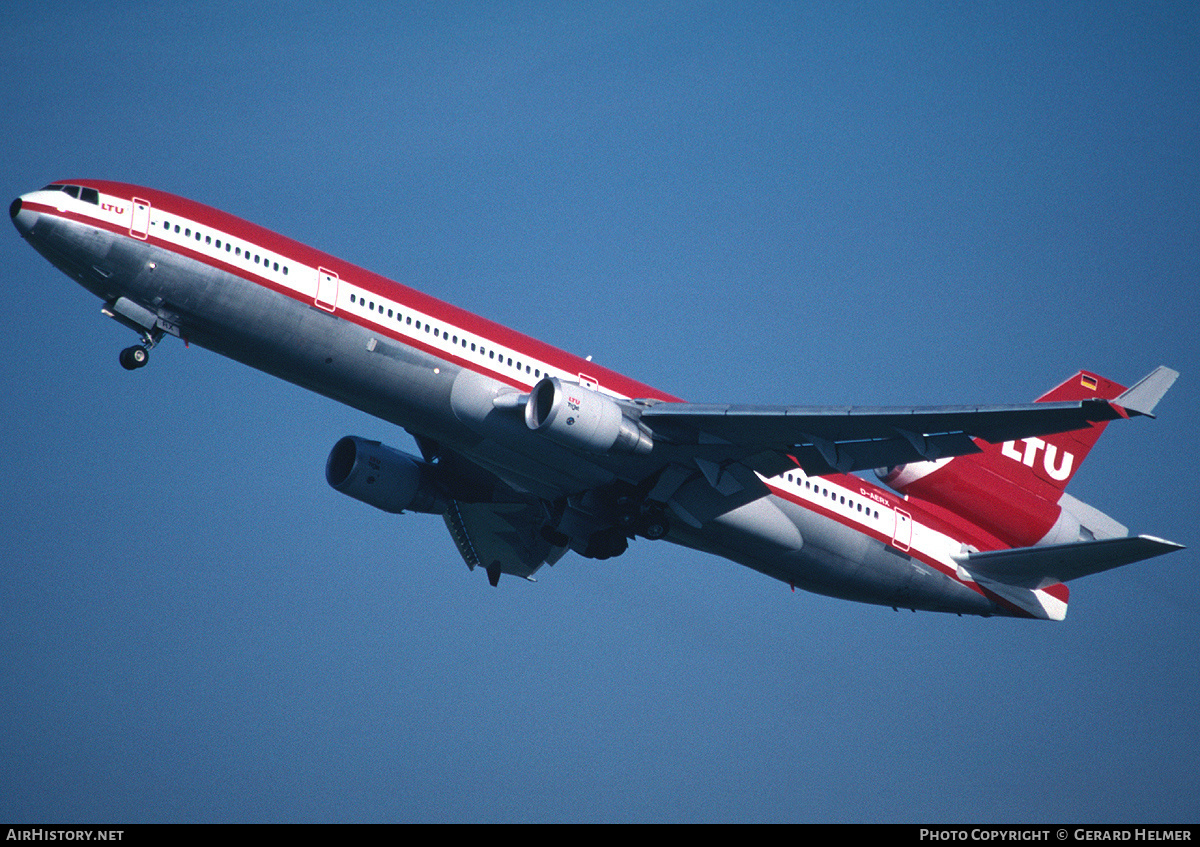 Aircraft Photo of D-AERX | McDonnell Douglas MD-11 | LTU - Lufttransport-Unternehmen | AirHistory.net #150294