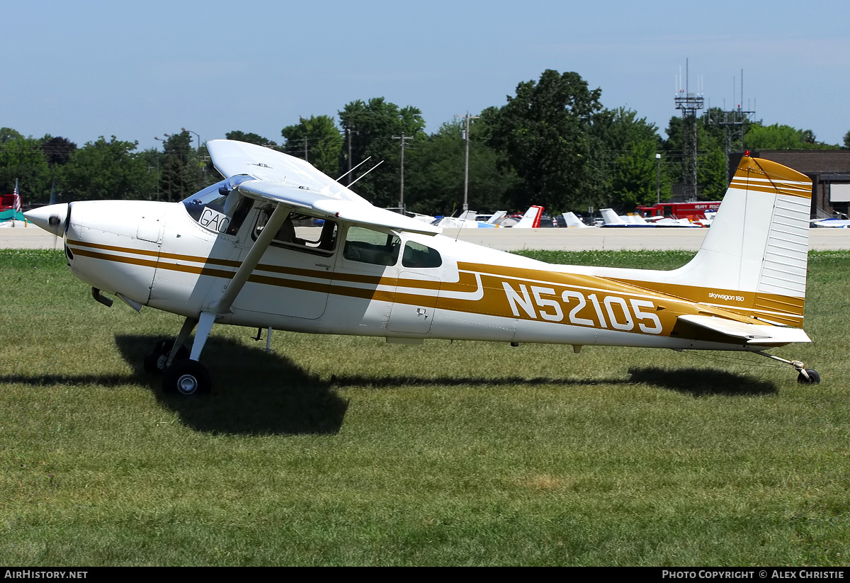 Aircraft Photo of N52105 | Cessna 180J Skywagon 180 | AirHistory.net #150303