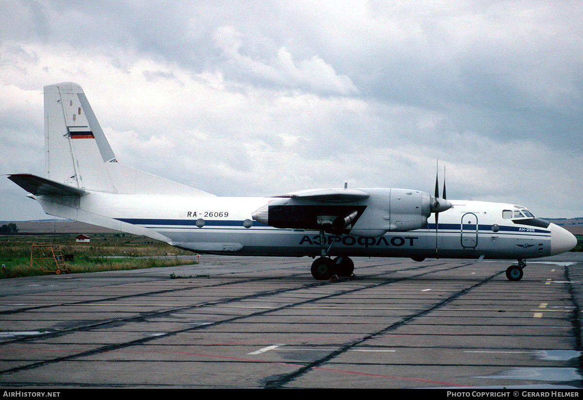 Aircraft Photo of RA-26069 | Antonov An-26B | Aeroflot | AirHistory.net #150321