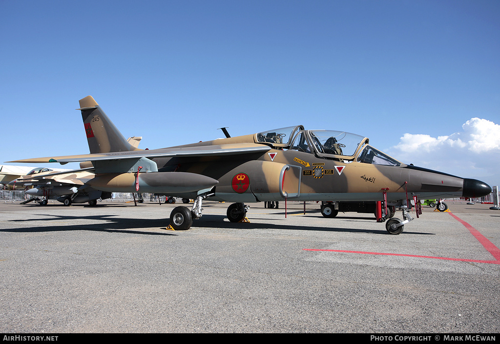 Aircraft Photo of 245 | Dassault-Dornier Alpha Jet H | Morocco - Air Force | AirHistory.net #150323
