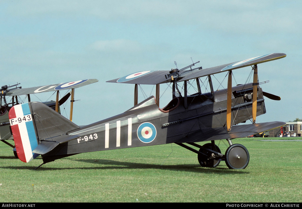 Aircraft Photo of G-BIHF / F943 | Replica Plans SE-5A | UK - Air Force | AirHistory.net #150325