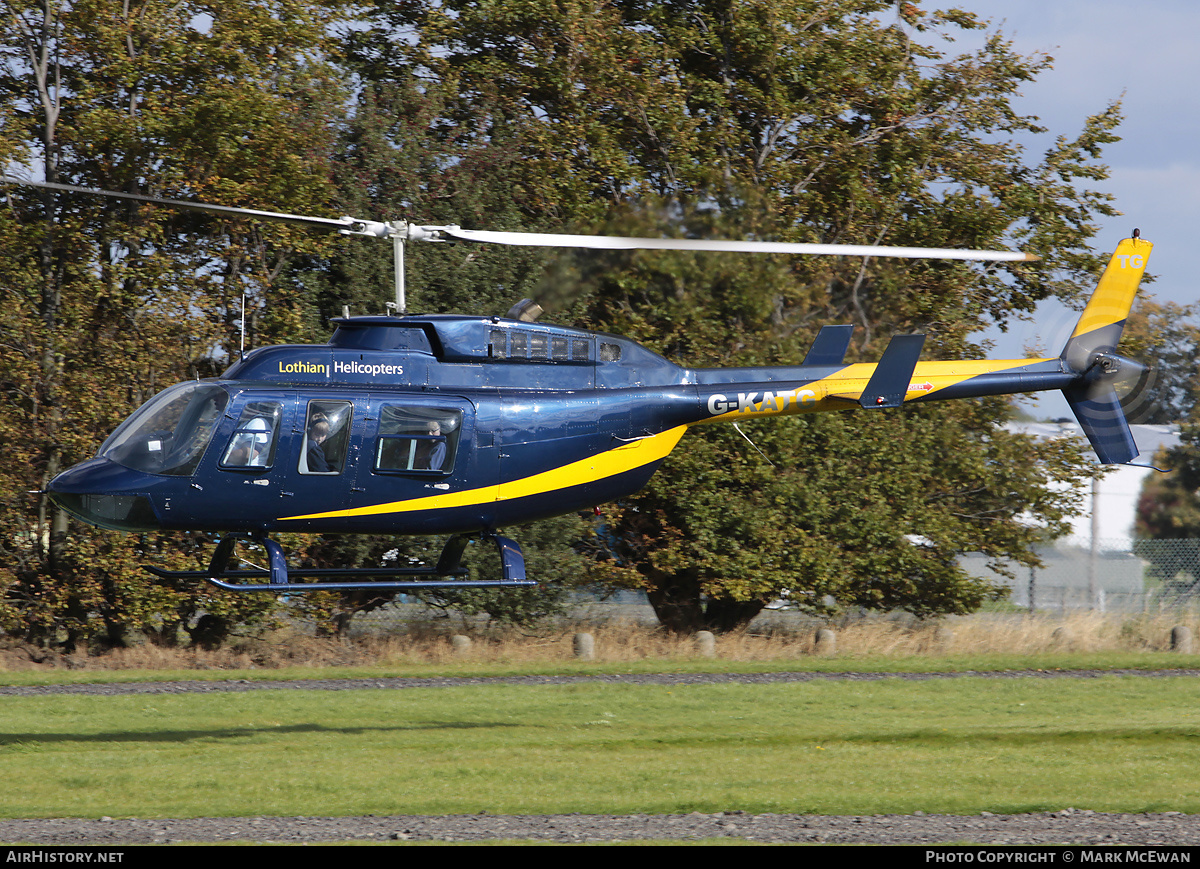 Aircraft Photo of G-KATG | Bell 206L-1 LongRanger II | Lothian Helicopters | AirHistory.net #150335