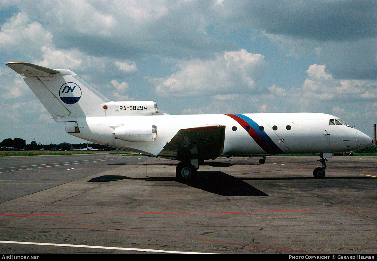 Aircraft Photo of RA-88294 | Yakovlev Yak-40 | AirHistory.net #150342