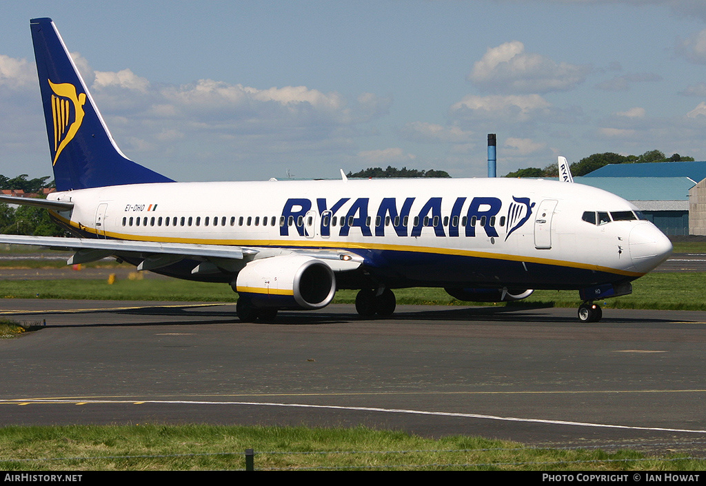 Aircraft Photo of EI-DHO | Boeing 737-8AS | Ryanair | AirHistory.net #150348