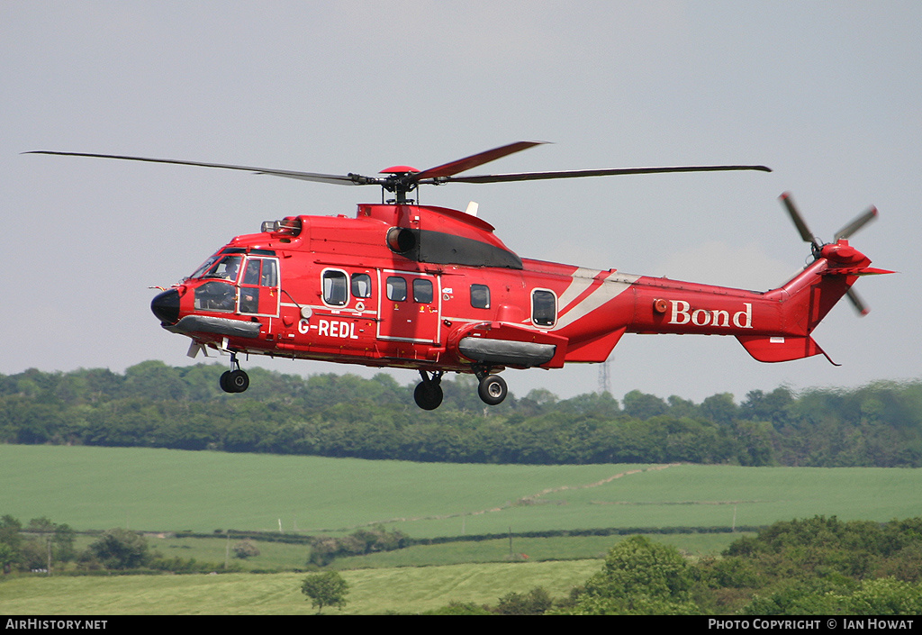 Aircraft Photo of G-REDL | Eurocopter AS-332L2 Super Puma Mk2 | Bond Offshore Helicopters | AirHistory.net #150350