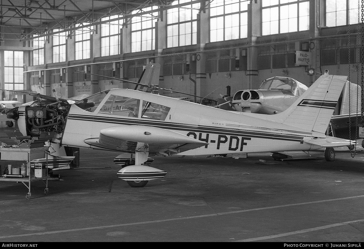 Aircraft Photo of OH-PDF | Piper PA-28-140 Cherokee E | AirHistory.net #150352
