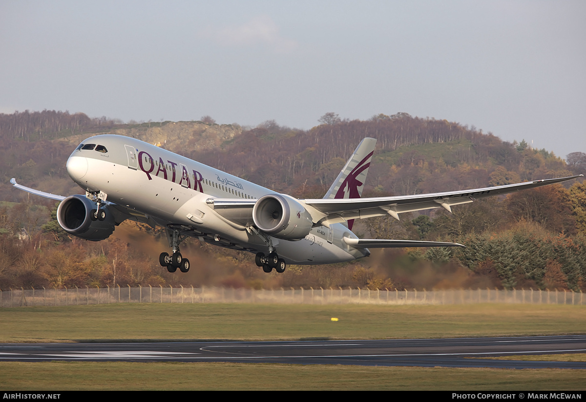 Aircraft Photo of A7-BCH | Boeing 787-8 Dreamliner | Qatar Airways | AirHistory.net #150355