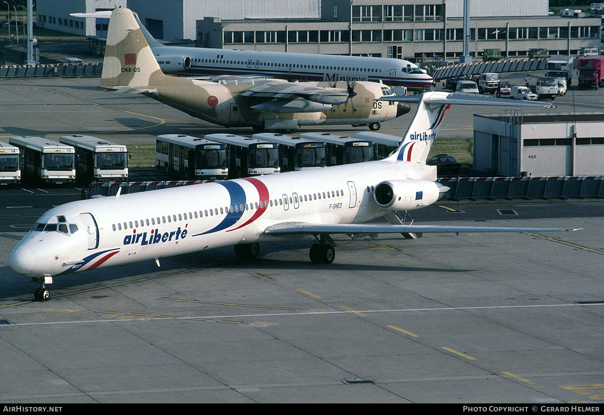 Aircraft Photo of F-GHED | McDonnell Douglas MD-83 (DC-9-83) | Air Liberté | AirHistory.net #150365