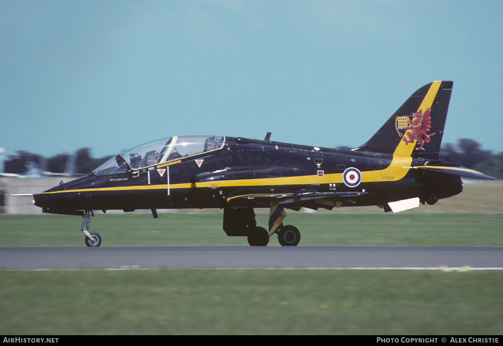 Aircraft Photo of XX244 | British Aerospace Hawk T.1 | UK - Air Force | AirHistory.net #150376