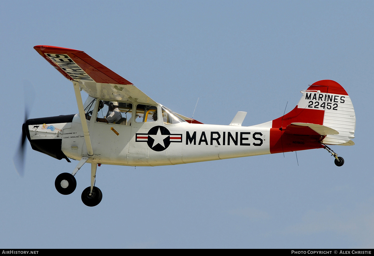 Aircraft Photo of N5190G / 22452 | Cessna O-1D Bird Dog (305A) | USA - Marines | AirHistory.net #150396