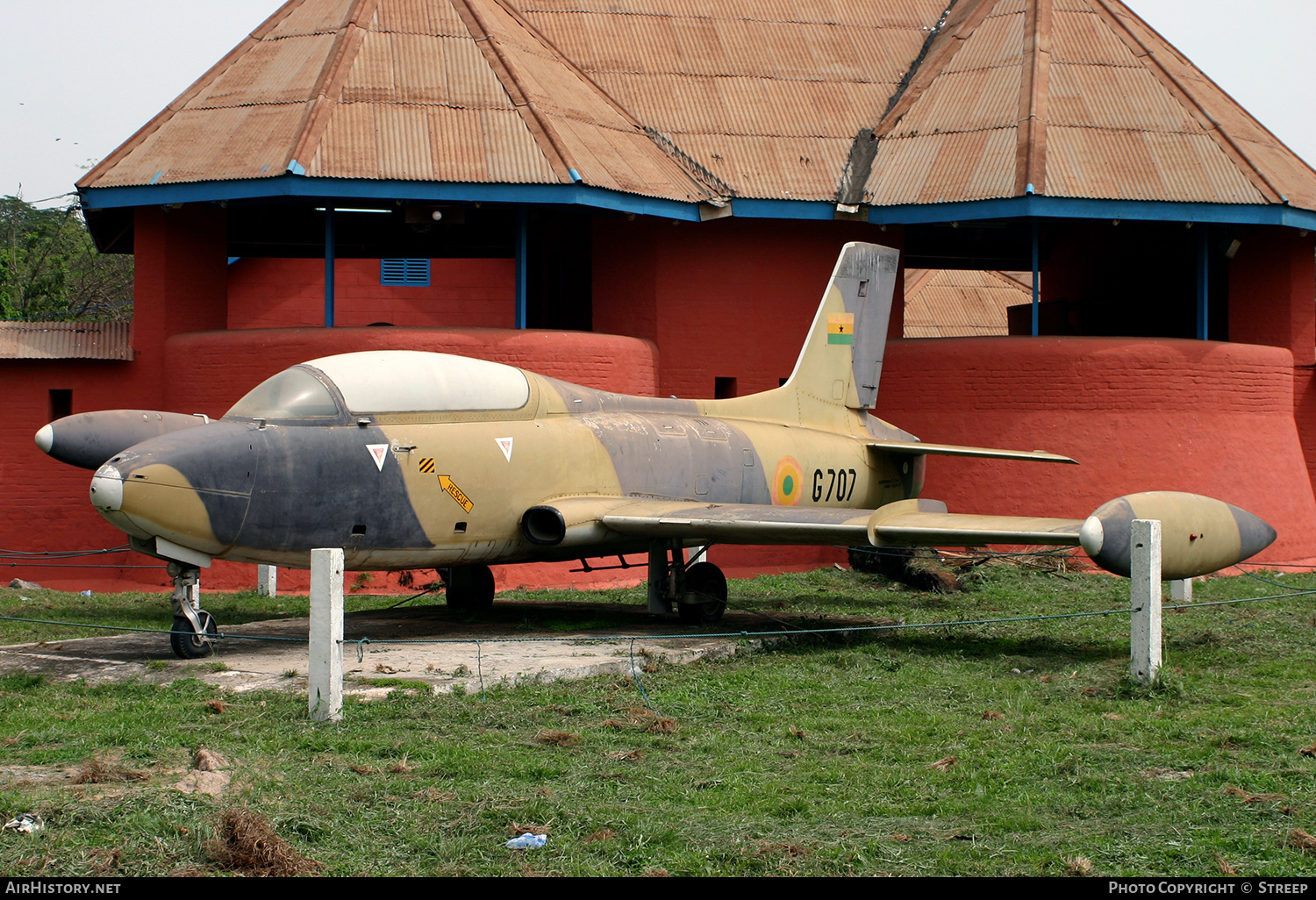 Aircraft Photo of G707 | Aermacchi MB-326F | Ghana - Air Force | AirHistory.net #150400