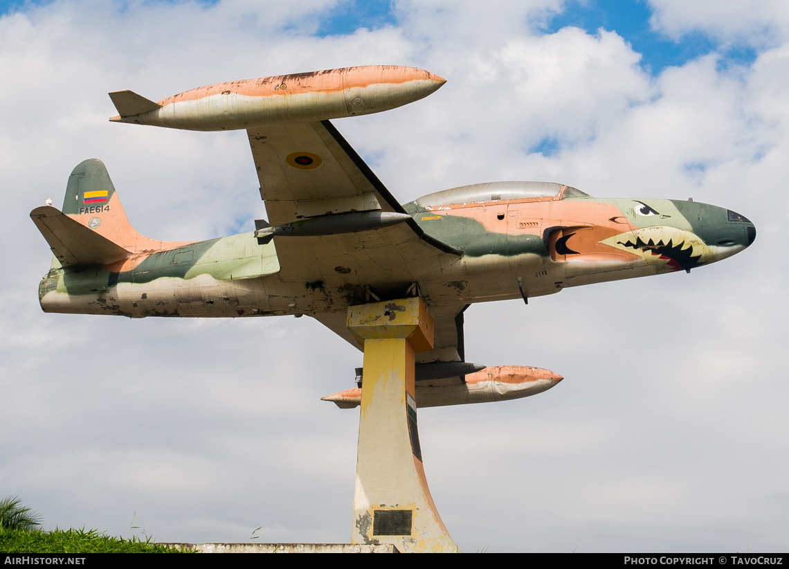 Aircraft Photo of FAE-614 | Lockheed AT-33A | Ecuador - Air Force | AirHistory.net #150415
