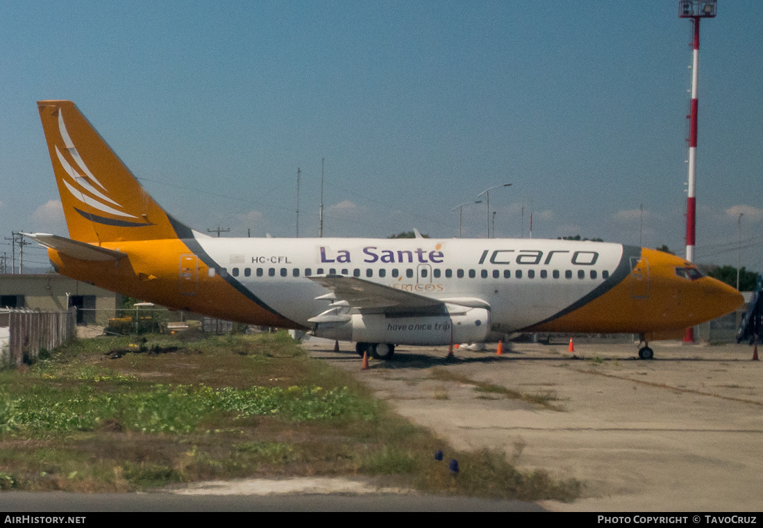Aircraft Photo of HC-CFL | Boeing 737-236/Adv | Ícaro Air | La Santé | AirHistory.net #150416