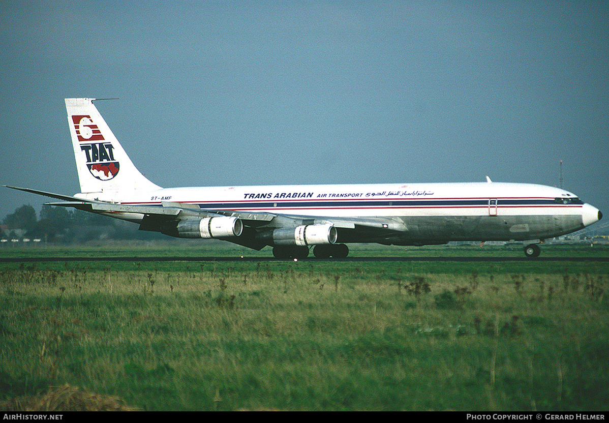 Aircraft Photo of ST-AMF | Boeing 707-321C | Trans Arabian Air Transport - TAAT | AirHistory.net #150425