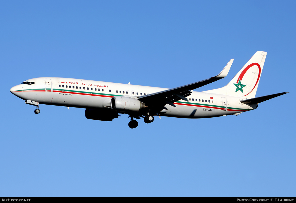 Aircraft Photo of CN-ROA | Boeing 737-8B6 | Royal Air Maroc - RAM | AirHistory.net #150427