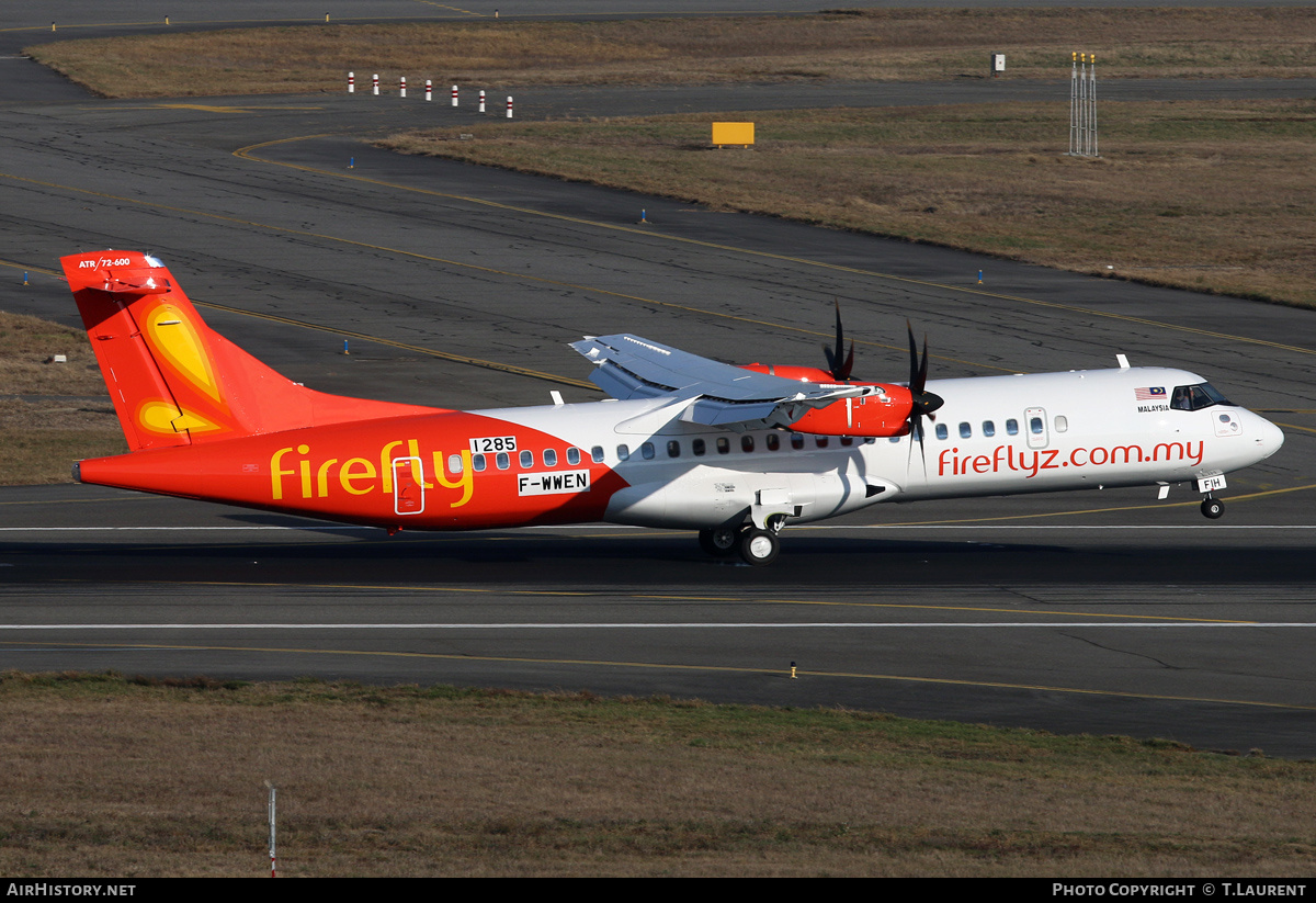 Aircraft Photo of F-WWEN | ATR ATR-72-600 (ATR-72-212A) | Firefly | AirHistory.net #150436