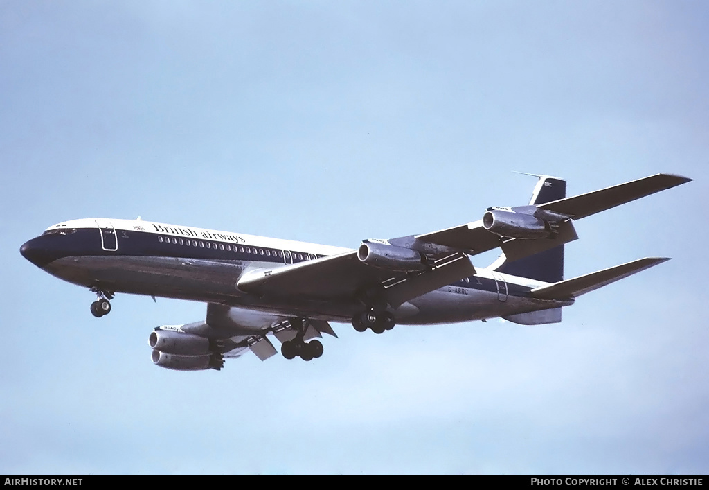 Aircraft Photo of G-ARRC | Boeing 707-436 | British Airways | AirHistory.net #150446