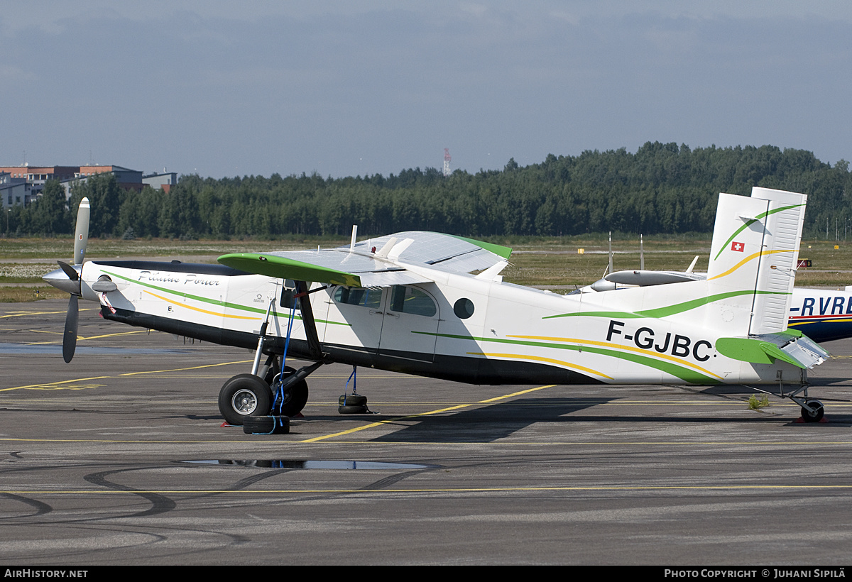 Aircraft Photo of F-GJBC | Pilatus PC-6/B2/34-H4 Turbo Porter | AirHistory.net #150454