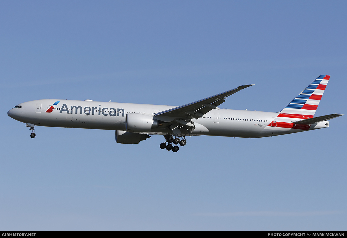 Aircraft Photo of N736AT | Boeing 777-323/ER | American Airlines | AirHistory.net #150456