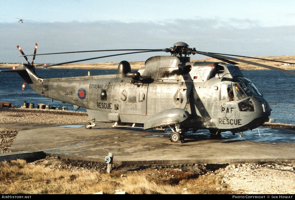 Aircraft Photo of ZA105 | Westland WS-61 Sea King HAR3 | UK - Air Force | AirHistory.net #150465