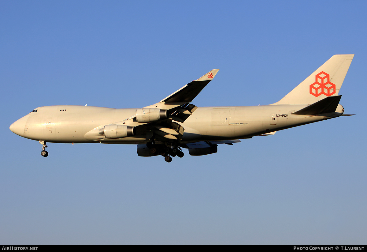 Aircraft Photo of LX-PCV | Boeing 747-4R7F/SCD | Cargolux | AirHistory.net #150472
