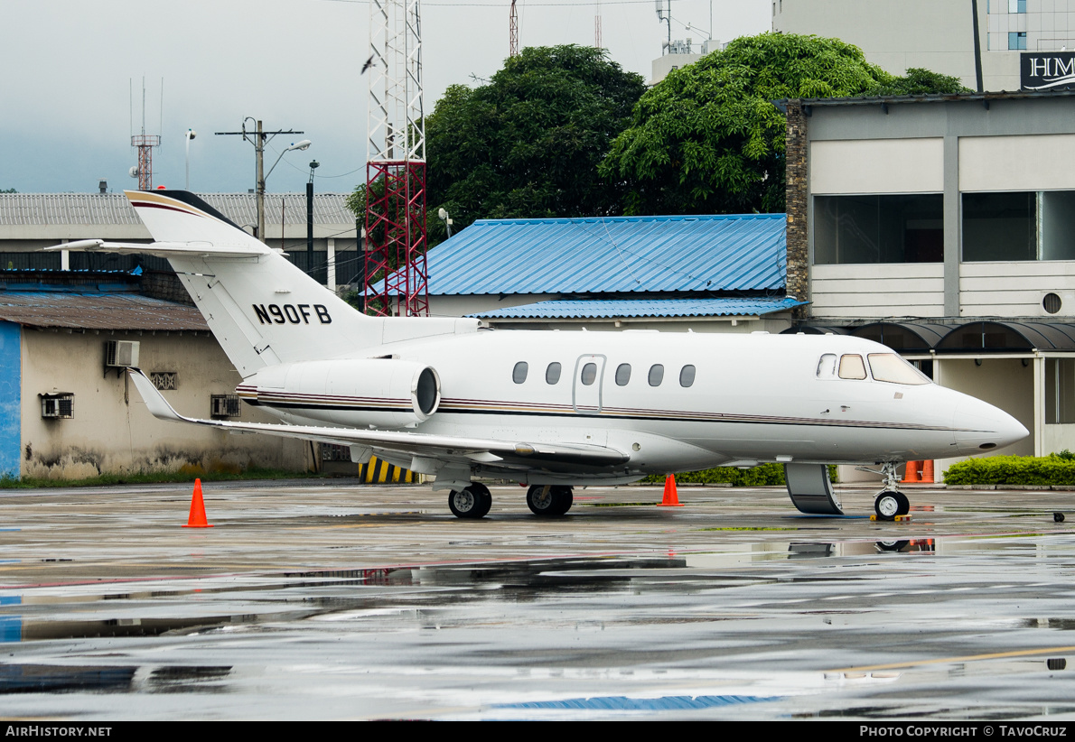 Aircraft Photo of N90FB | Raytheon Hawker 800XP | AirHistory.net #150474