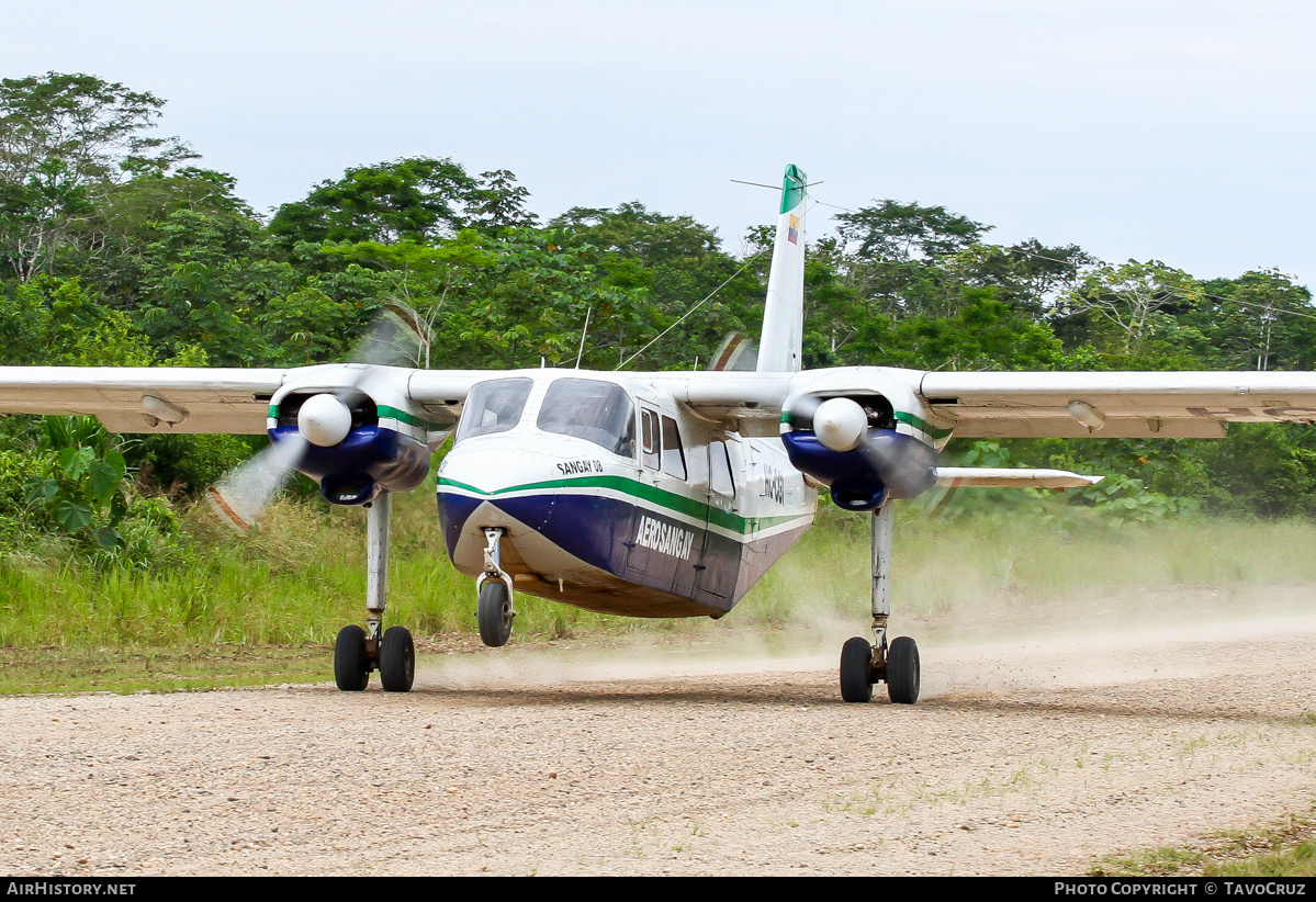 Aircraft Photo of HC-CGI | Britten-Norman BN-2A-21 Defender | Aero Sangay | AirHistory.net #150482