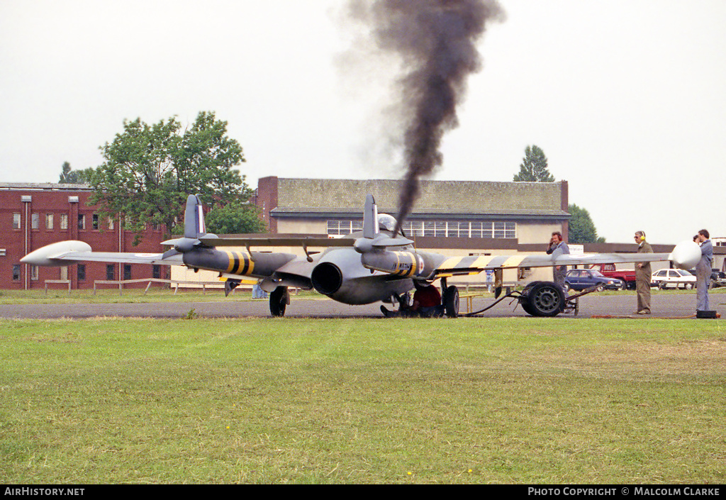 Aircraft Photo of G-BLKA / WR410 | De Havilland D.H. 112 Venom FB54 | UK - Air Force | AirHistory.net #150493