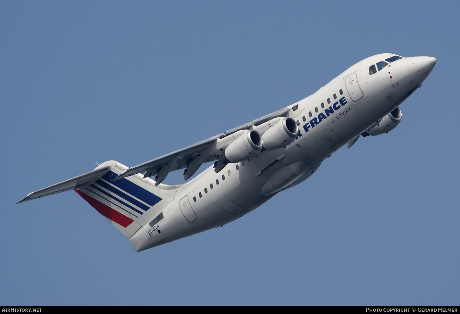 Aircraft Photo of EI-RJI | British Aerospace Avro 146-RJ85 | Air France | AirHistory.net #150495