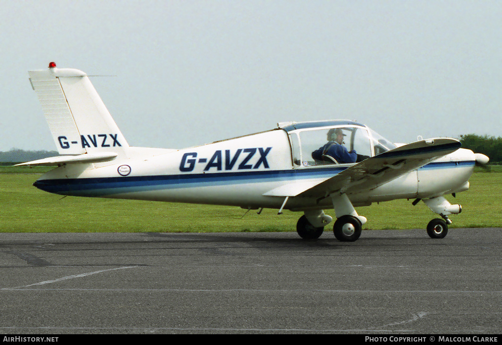 Aircraft Photo of G-AVZX | Morane-Saulnier MS-880B Rallye Club | AirHistory.net #150498