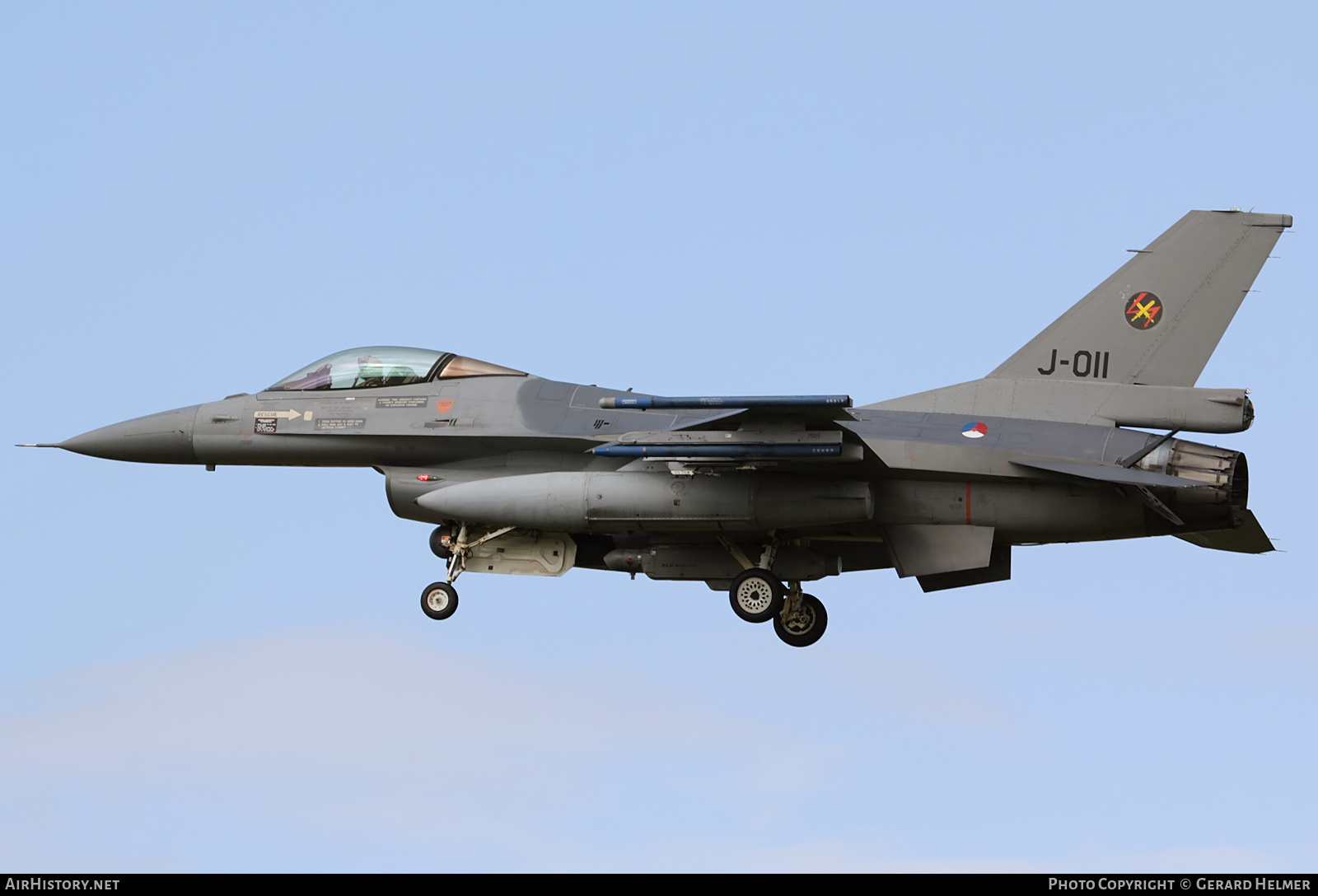 Aircraft Photo of J-011 | General Dynamics F-16AM Fighting Falcon | Netherlands - Air Force | AirHistory.net #150506