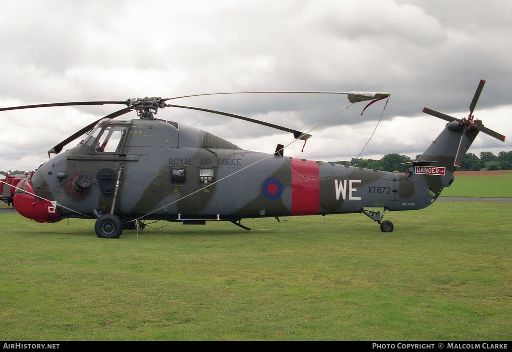 Aircraft Photo of XT672 | Westland WS-58 Wessex HC.2 | UK - Air Force | AirHistory.net #150512